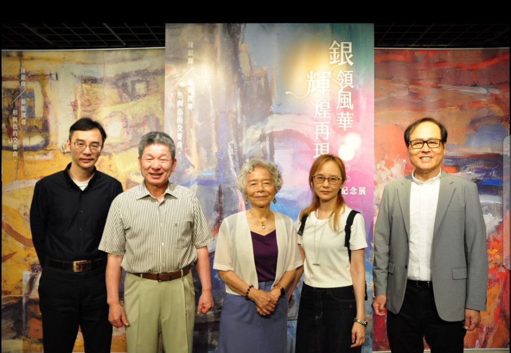 沉浸5感 「陳銀輝藝術紀念展」豐藝館登場  開啟時光長廊   帶您走入藝術大師生命軌跡
