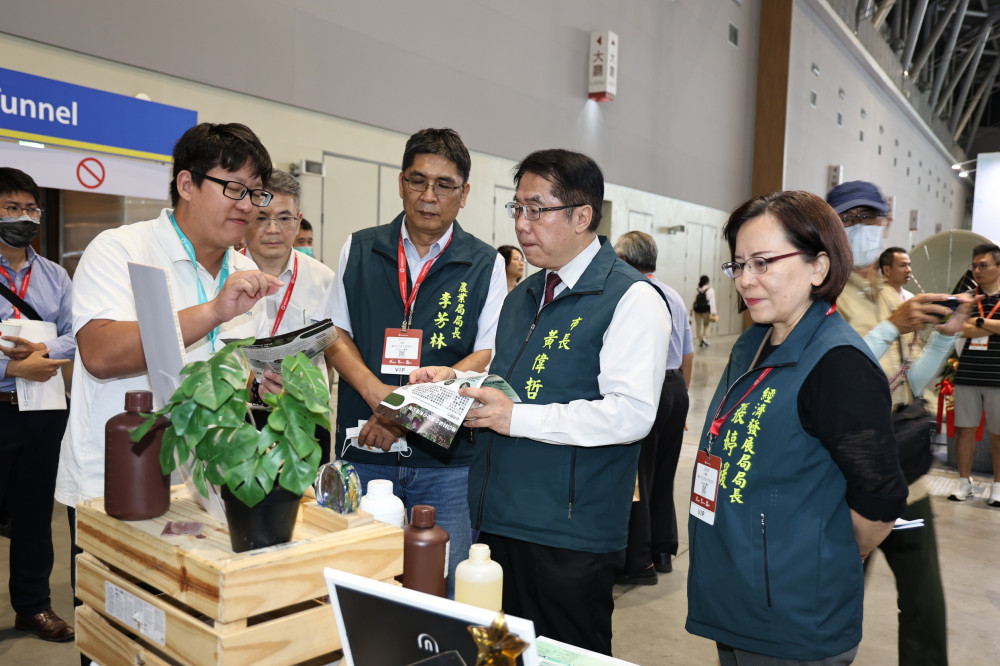 亞太農業技術展登場　黃偉哲：以科技驅動農業升級、打造台南智慧農業新樣貌