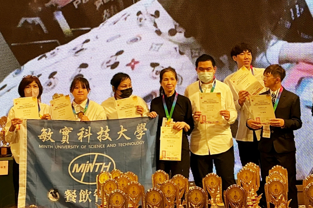 敏實科大餐飲系全國競賽勇奪佳績　榮獲2025中華奧林匹克盃11面獎牌