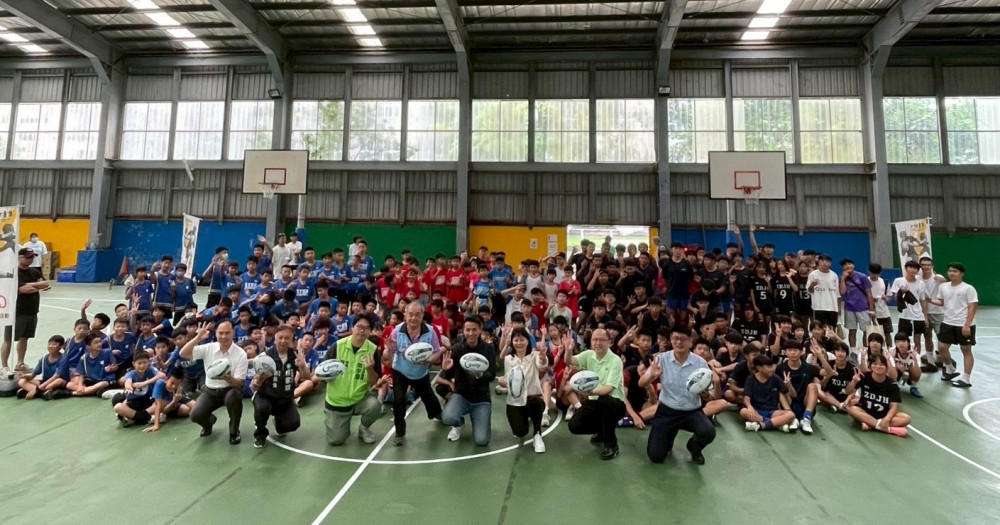八方雲集推動體育扎根 第三屆八方雲集盃帶式橄欖球錦標賽 熱血登場
