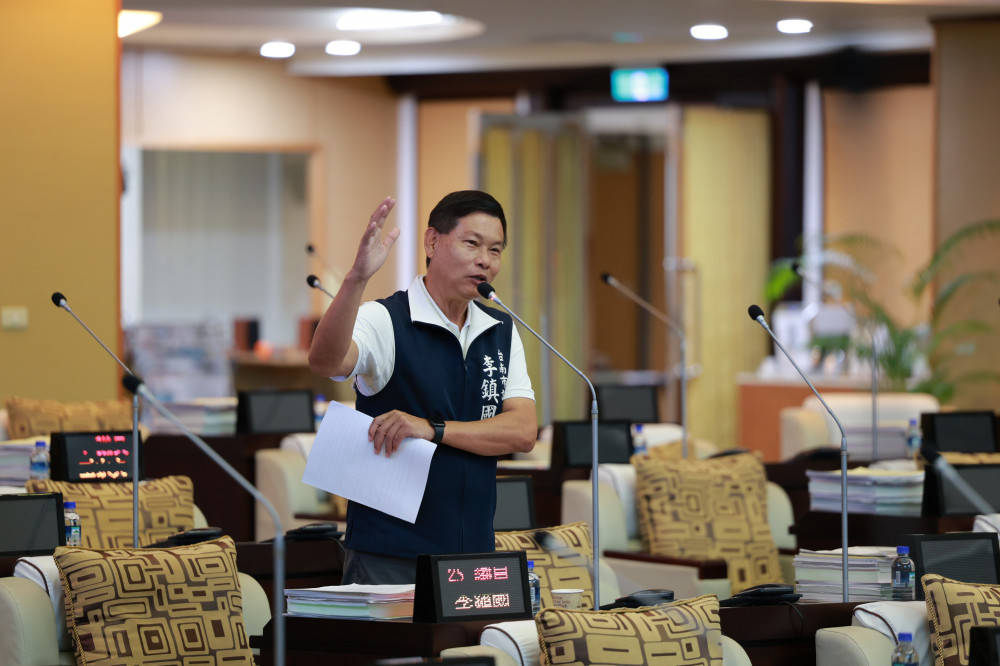 李鎮國總質詢文資考古衝突嚴重影響地方建設 黃偉哲歎：任人宰割