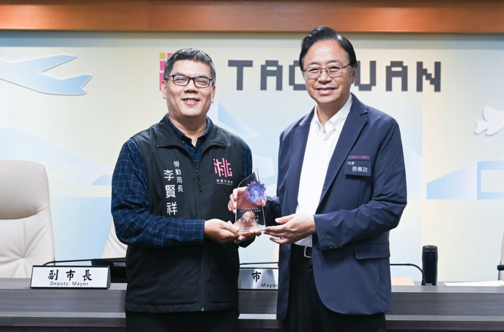 桃市勞動行政業務綜合考評六都第一 張善政：打造桃市勞工最佳後盾