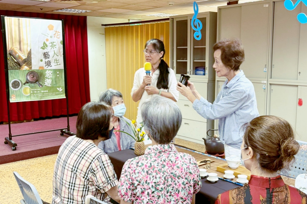 八德榮家x大宇證券x田心緣　茶道課程攜手長者推動文化共學悠遊茶道藝境