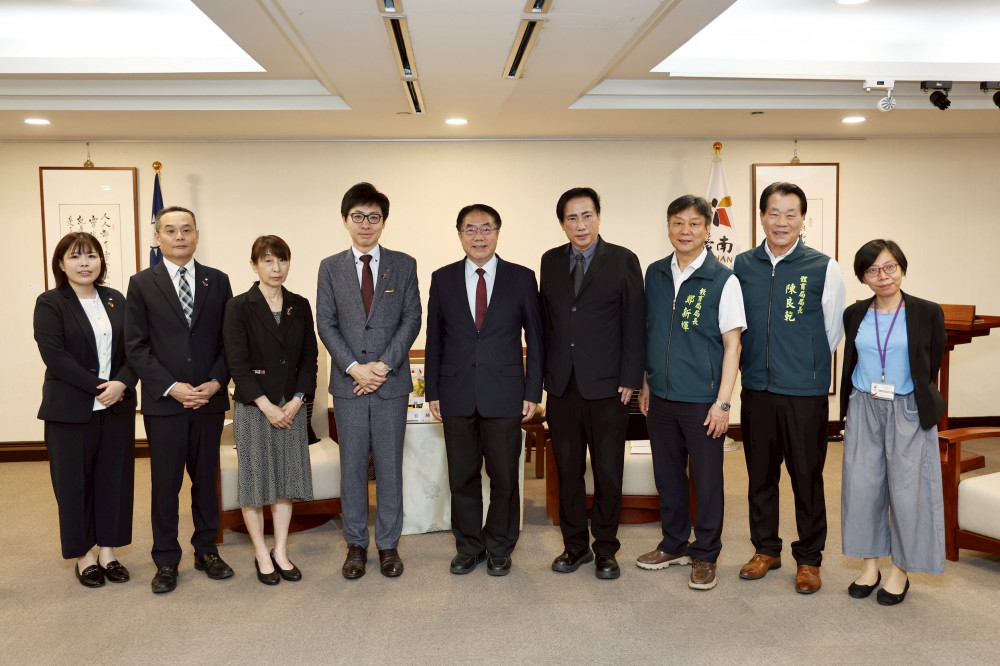 秋田市長訪台南 讚文化底蘊盼加強互動