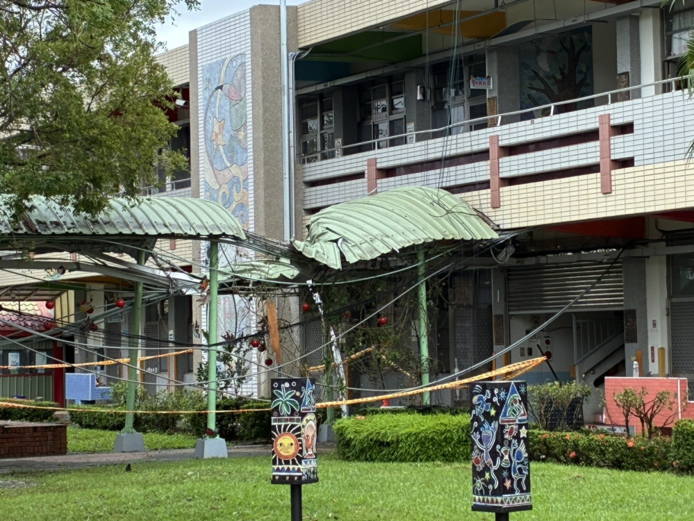 丹娜絲重創台南學校 教育部與地方協力復建