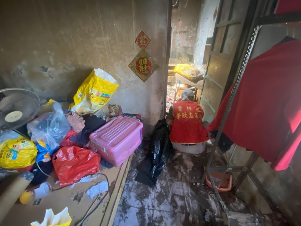 雲林榮服處與社福單位關懷失明弱勢遺眷改善生活環境