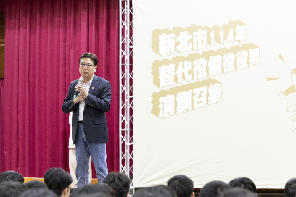 備役替代役男強化救護實力 新北EMT-1演訓結合全民國防課程