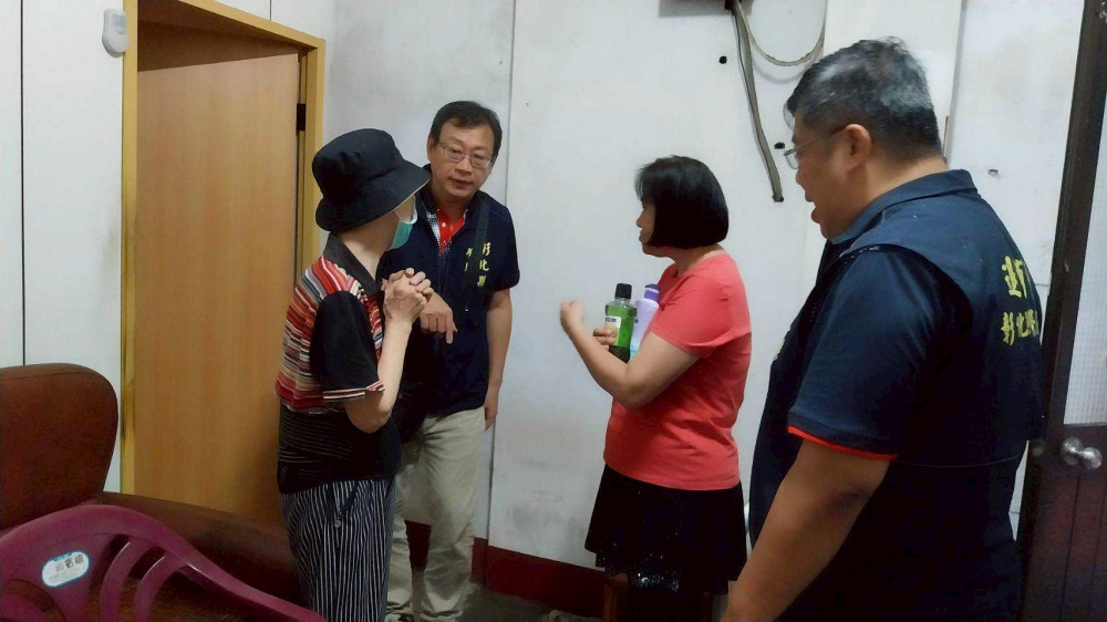 彰化大雷雨部份榮民眷受災 榮服處展開關懷協助行動