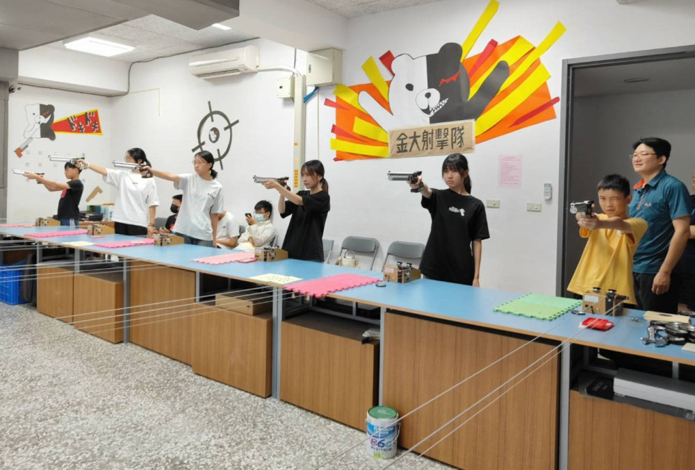 金大勇士神槍手夏令營圓滿落幕 學員展專注自信