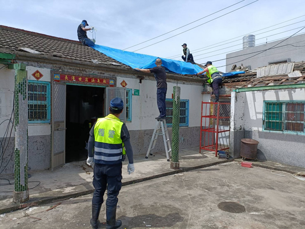 台南市多方齊心 投入丹娜絲災後救援