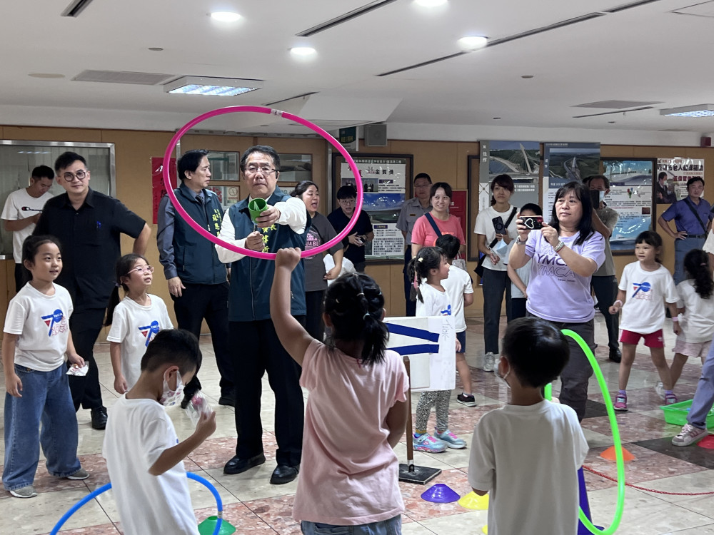 台南幼兒園實作活動樂趣多，市長參與同歡